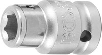 "Bgs BIT-ADAPTER Mit Haltekugel, 12,5MM (1/2\"), Innensechskant 10MM (3/8\")"