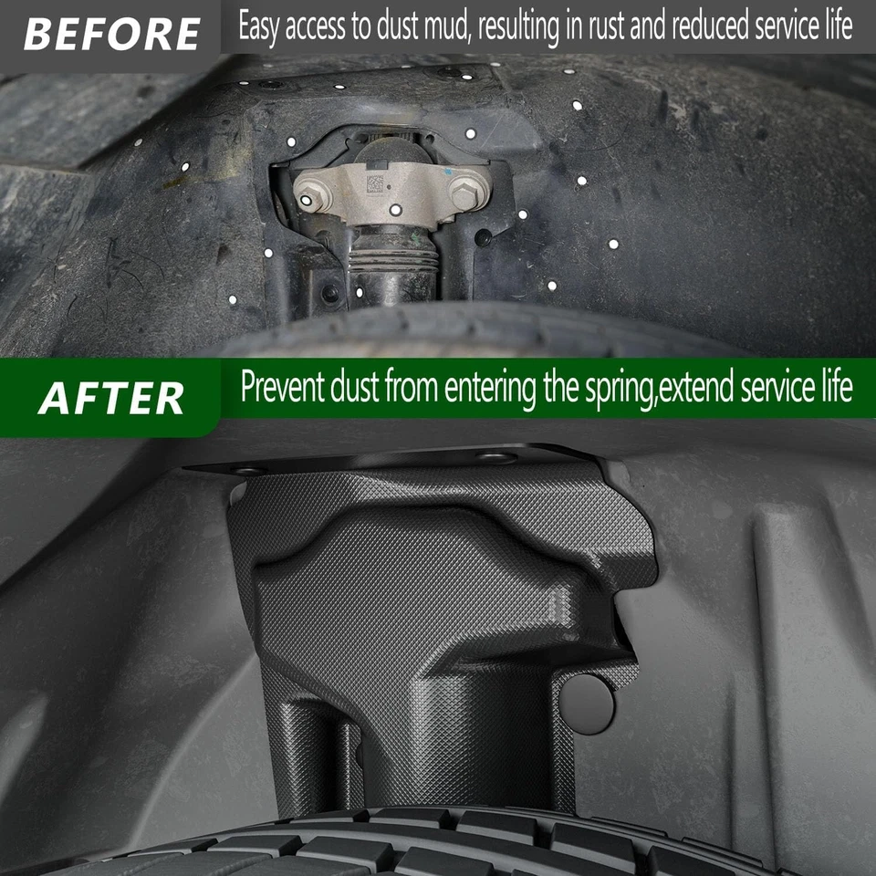 For 2022-2025 Ford Maverick Rear Shock Cover Shock Absorber Cover - Image 3 of 4