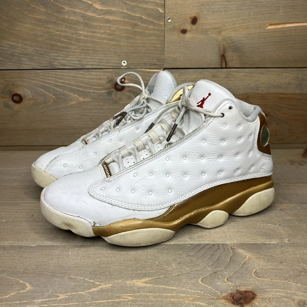 Nike Air Jordan 13 XIII Defining Moments DMP Gold 414571-135 Men's Size 9.5  US