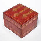 Tiffany and Co Playing Cards 2 Decks Italian Tooled Leather Box Case Mix Lot — photo 3