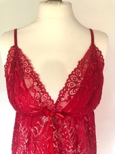 NEU! Scarlet Red Spitzen Dessous | Verführer...