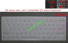 US Keyboard Skin Cover for Acer Aspire Vero 14 AV14-51 ,AV14-52 AV14-52P N22Q21