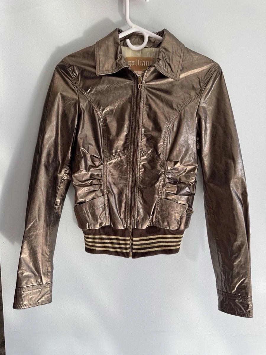 John Galliano Coats, Jackets & Vests Leather Outer Shell for Women