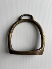 Single Civil War CONFEDERATE BRASS STIRRUP.