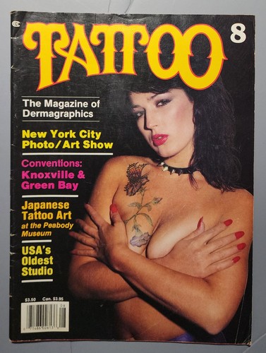 original vintage '87 tattoo VIII mag nyc irezumi bert grimm roy boy spider webb