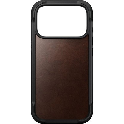 Nomad Rugged Leather Case iPhone 18 Pro Rustic Brown Hw. Schutzhülle