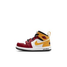 Toddler's Jordan 1 Mid SE "Motorsport" Blk/Univ Gld-Gym Red DJ0335 067 