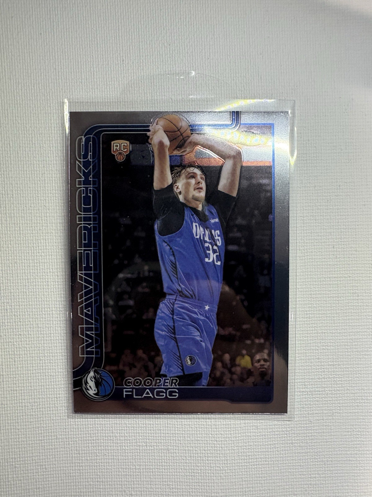 2025 Topps Chrome Dallas Mavericks Cooper Flagg Rookie #251 Basketball Card