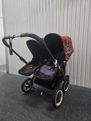 Bugaboo Donkey Duo Double Seat Stroller Black
