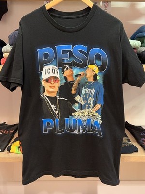 Peso Pluma Graphic T Shirt Black Band Tee Streetwear