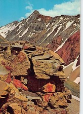 Postcard El Diente Peak Colorado USA