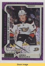 2018 O-Pee-Chee Platinum Marquee Rookies Violet Pixels Josh Mahura #189 READ 2zq
