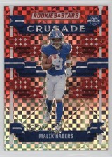 2024 Panini Rookies & Stars Crusade Red Plaid Malik Nabers #C-MNS 17xm
