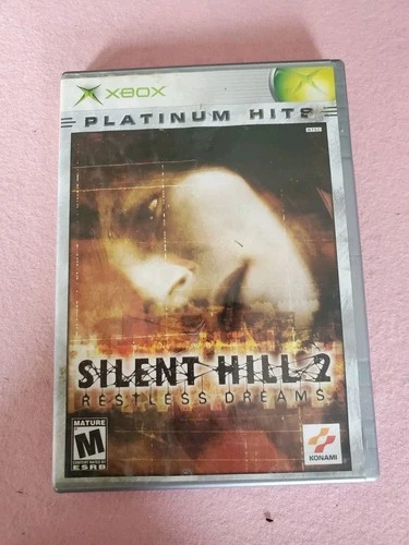 PR4 Silent Hill 2: Restless Dreams Platinum Hits (Xbox 2003) Tested W/manual