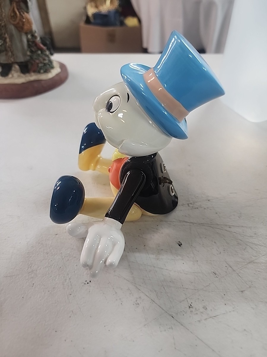 Schmid Disney JIMINY CRICKET Music Box WHEN YOU WISH UPON A STAR