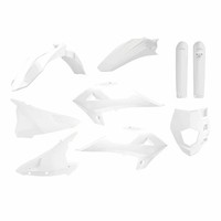 Kunststoff Verkleidungssatz Komplett Weiß Polisport Gas-Gas Ec 200-250-300 91031