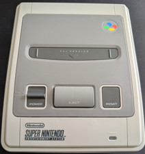 Nintendo SNES 1CHIP-02 Console, SuperCIC, Multiregion, Dejitter,RGB Bypass, IGR