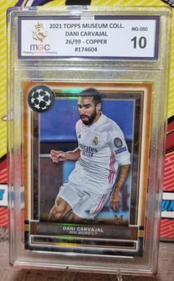 2021/22 Topps UEFA Museum Collection Dani Carvajal /99 MGC 10 #30  