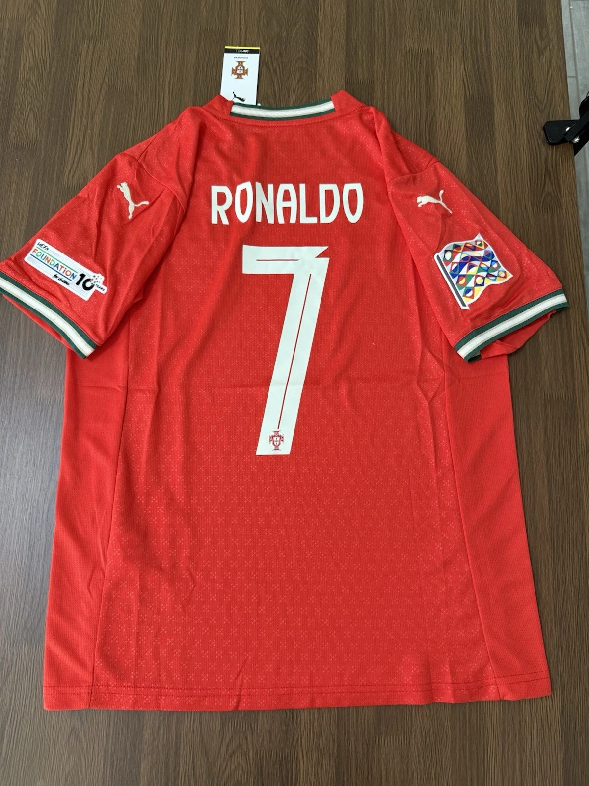 Ronaldo Jersey Portugal Nations League 2025