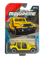 Majorette Showroom Jeep Wrangler 4XE Gelb 1:64 Die Cast Metal Model Newu