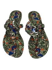 Tory Burch Miller sandalls 7 orange something wild