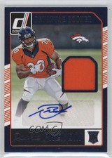 2016 Donruss Rookie Phenom Auto Jersey Relics Devontae Booker #4 Auto 0o9