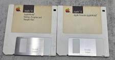 Apple II AppleWorks Startup Program Sample Files   Apple Presents Floppy Disk