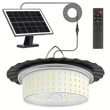 Solar Shed Light with Remote Control (244 LED)