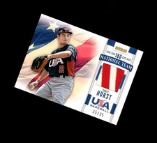2013 USA Stars SP SCOTT HURST 2 CLR JERSEY PATCH 35/35! 18u National Team 