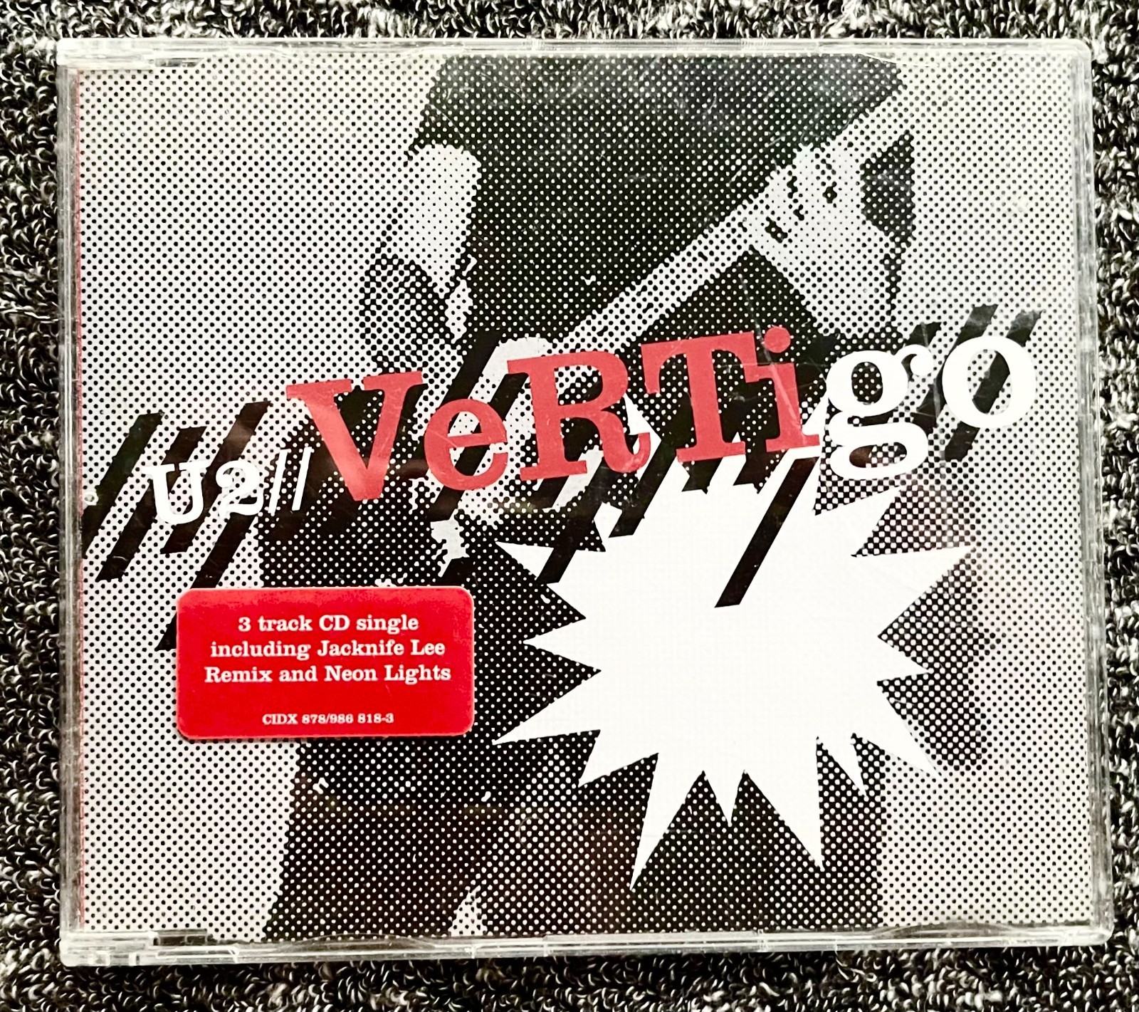 U2 VERTIGO 2004 CD Jacknife Lee Remix and Neon Lights KRAFTWERK 3 track Remix thumbnail 13