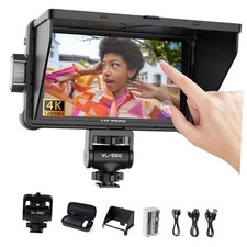 DC-550 1200 Nits DSLR Camera Field Monitor, 4K 1920x1080 DC-550-1200Nits