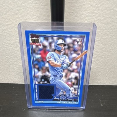Topps 2026 Series 1 Jac Caglianone 1991 Relic RC Blue #91R-JCA /150