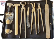 Farrier Tool Kit for Horse Hoof Care   Professional Hoof Trimming Set