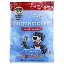 Brothcicles, For Adult Dogs, Turkey, 6 Tubes, 2 fl oz 59 ml Each