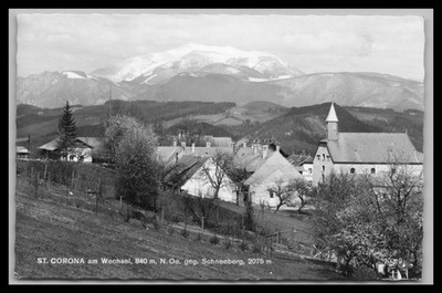 Postcard St. Corona am Wechsel - N. O. Austria
