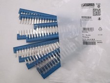 10 Pack Phoenix Contact Plug-in Bridges Blue 3032208