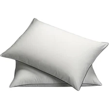 Pillow Guy 100% Certified RDS White Goose Down Soft Density 2 Pack Pillows King