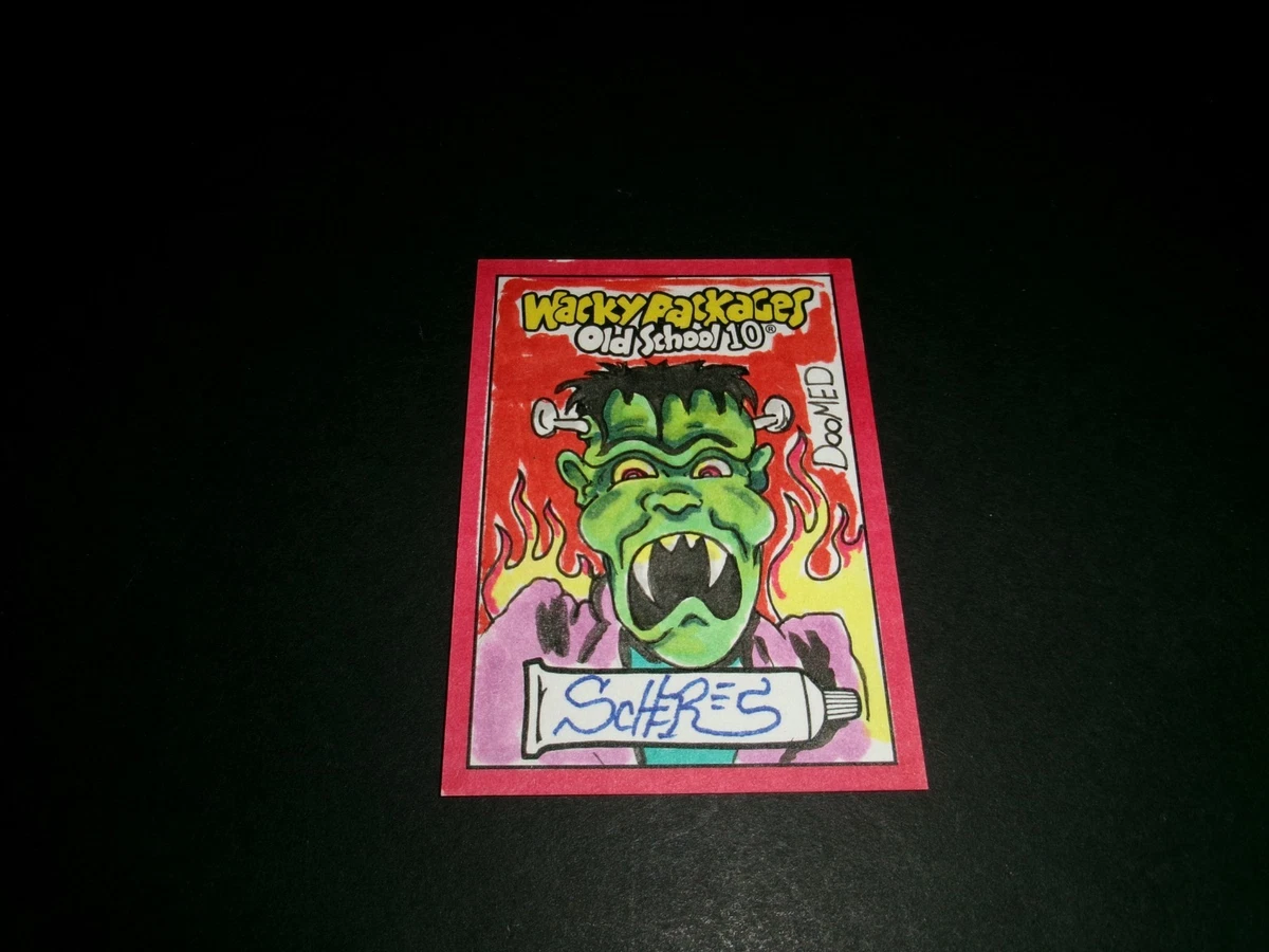 Wacky Packages Trading Cards Sketch for sale | eBay