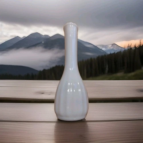 Vintage Milk Glass Bud Vase