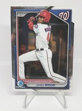 James Wood 2024 Bowman Chrome Prospects #BCP-91 - Nationals ⚾ Card