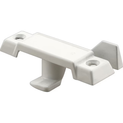 Prime-Line 2-1/4-in 2-5/16-in White Die-cast Sliding Window Sash Lock