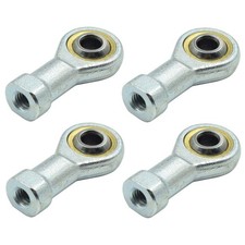 Rod End Bearing Self Lubricating 6mm ID M6 Female Thread 4 Pack