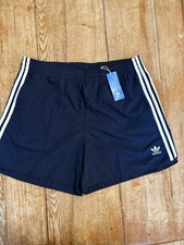 NEW Adidas Originals Adicolor Classics Sprinter Shorts Mens Navy XL HS2069