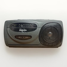 Audiophase PCA-150 AM Cassette Recorder Boombox Radio Tested Works AS IS