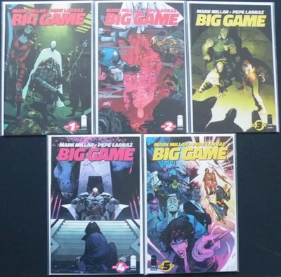 Big Game #1 - 5 (Image Comics) Set 1st Print Near Mint