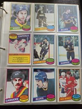 1979 O-PEE-CHEE Hockey Cards - Darryl Sittler & Mike Gartner Page