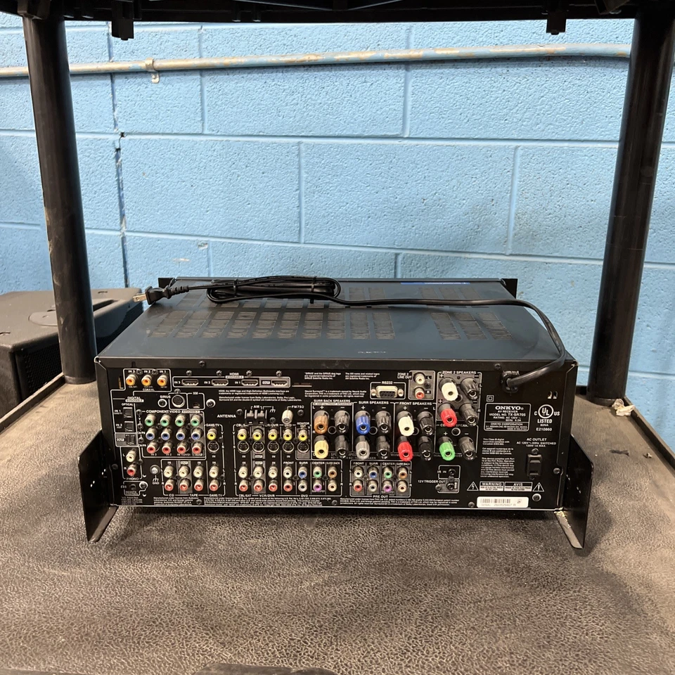 Onkyo TX SR705 7.1 Channel 700 Watt Receiver - Image 3 of 4