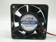 1 Pc. JF0625B2HR-R 6025 6CM 24V 0.17A 2-wire inverter fan