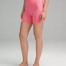 Lululemon UnderEase Shortie Super High Rise Underwear 5" size M Sakura Pink SAKP