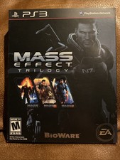 Mass Effect Trilogy PlayStation 3 Complete with Insert and slipcover PS3